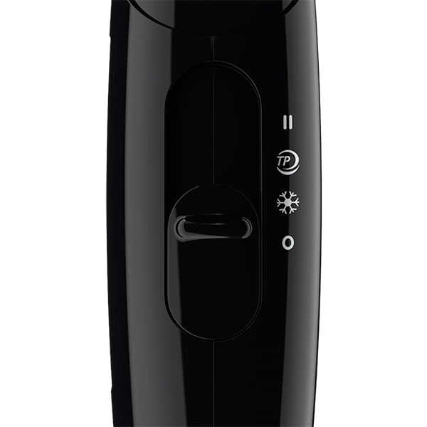 Uscator de par PHILIPS EssentialCare BHC010/10, 1200W, 3 viteze, 3 trepte temperatura, ThermoProtect, negru