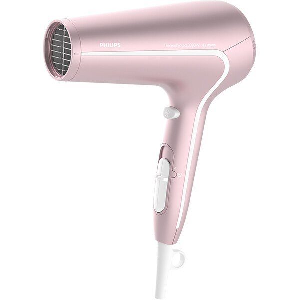 Uscator de par PHILIPS DryCare Advanced BHD290/00, 2300W, 3 viteze, 3 trepte temperatura, roz