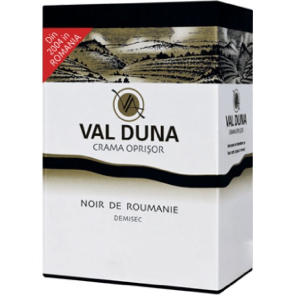 Vin rose demisec Crama Oprisor Val Duna Noir de Roumanie, 3L, Bag in Box
