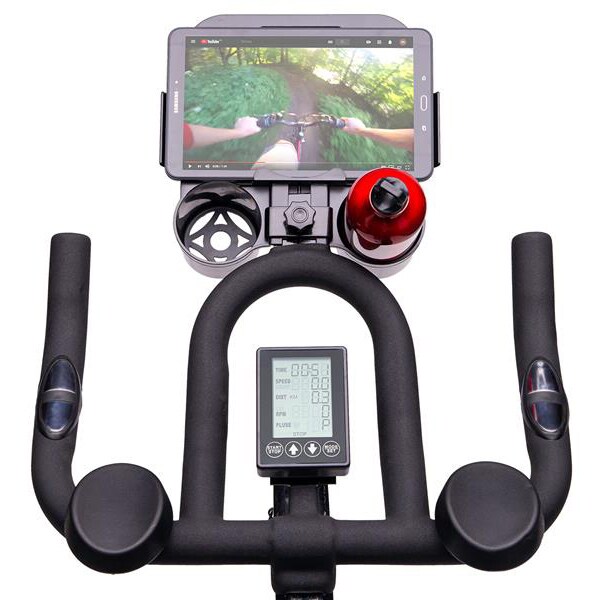 Bicicleta spinning HMS SW2102, volanta 16kg, 1 treapta, greutate suportata 120kg