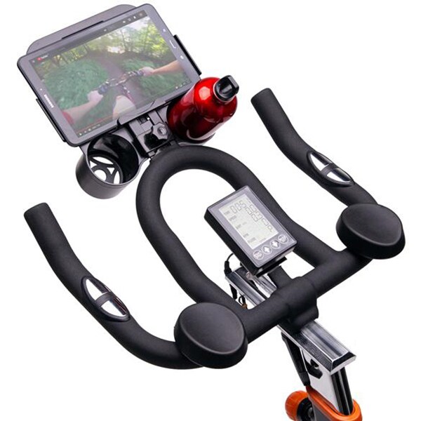 Bicicleta spinning HMS SW2102, volanta 16kg, 1 treapta, greutate suportata 120kg