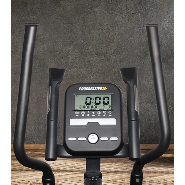 Bicicleta eliptica PROGRESSIVE EX2000, volanta 8kg, 10 trepte, greutate suportata 150kg