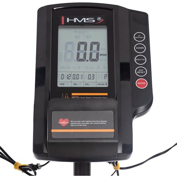 Bicicleta fitness HMS MP6548, volanta 2kg, 1 treapta, greutate suportata 110kg