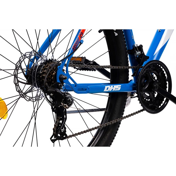 Bicicleta MTB DHS Terrana 2905, 29", cadru otel, albastru
