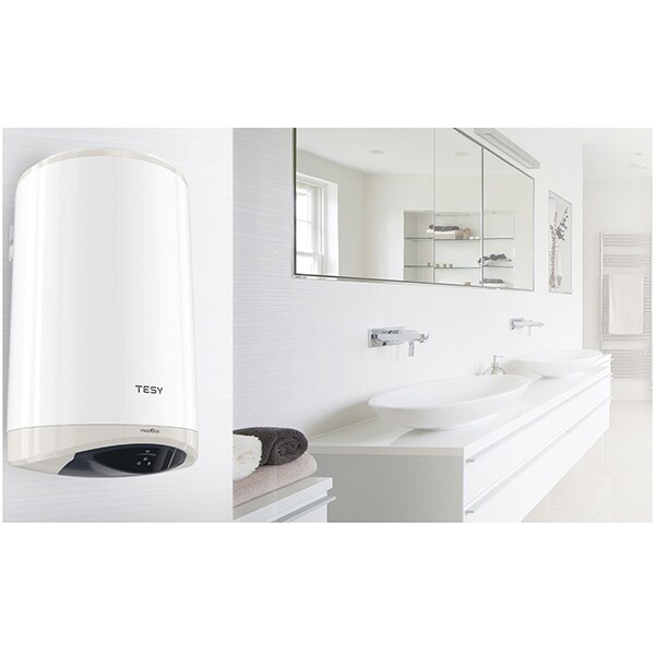 Boiler electric TESY ModEco Cloud GCV 504716D C22 ECW, Wi-Fi, 50l, 1600W, alb