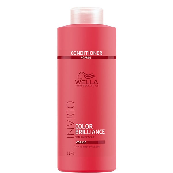 Balsam de par WELLA Invigo Color Brilliance for Coarse Hair, 1000ml