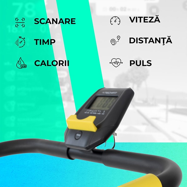 Banda magnetica TECHFIT MT40N, greutate suportata 100kg