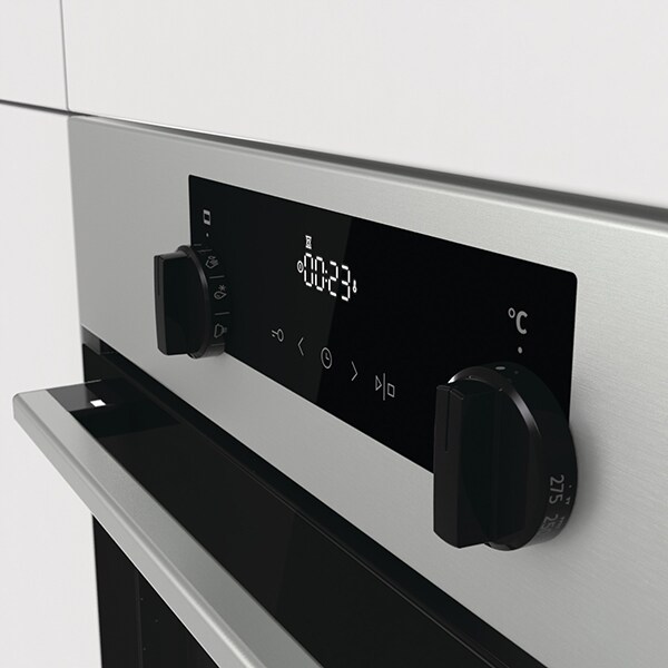 Cuptor incorporabil GORENJE BO735E114XK, Electric, Autocuratare AquaClean, 71 l, Clasa A, inox