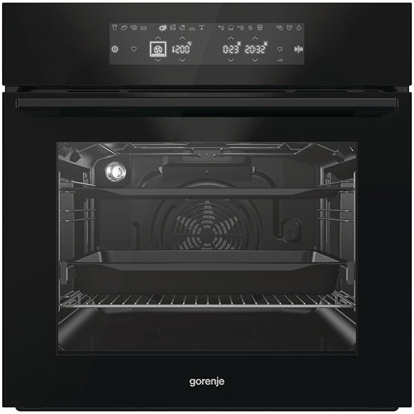 Cuptor incorporabil GORENJE BO758A23BG, Electric, Autocuratare AquaClean, 71 l, Clasa A+, negru