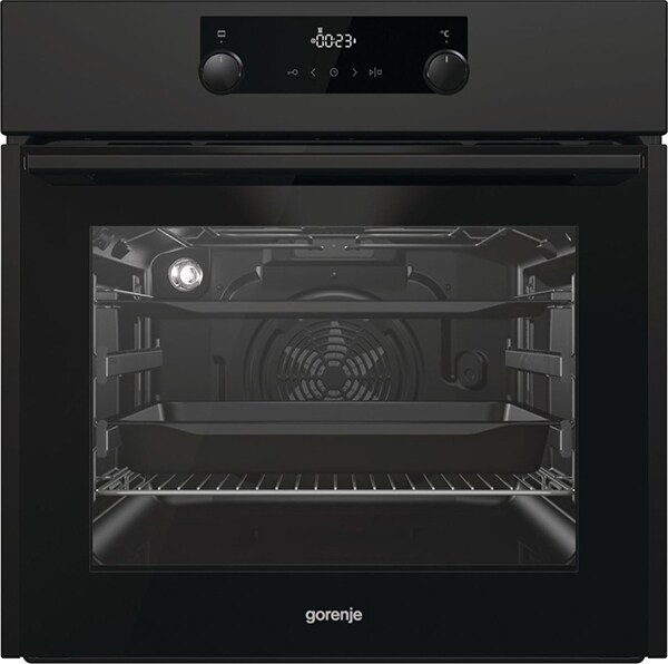 Cuptor incorporabil GORENJE BOS737E301B, Electric, Autocuratare AquaClean, 71L, Clasa A, negru