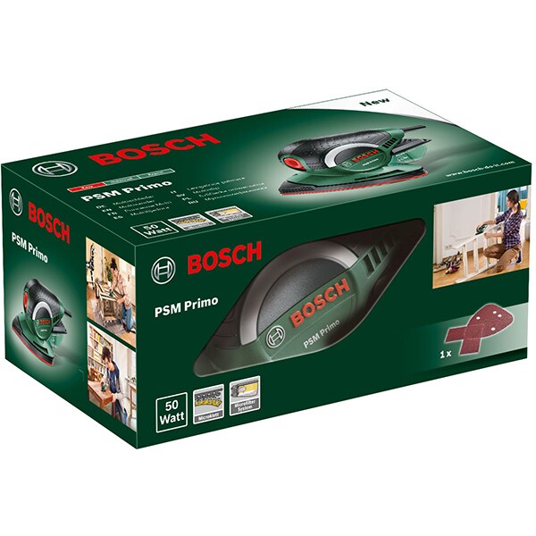 Slefuitor multifunctional compact BOSCH PSM Primo, 50W, 24000RPM