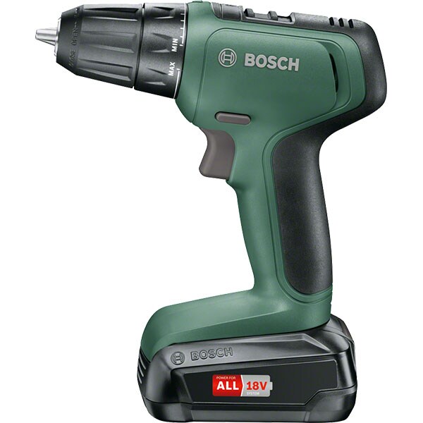 Masina de gaurit si insurubat (bormasina) BOSCH UniversalDrill 18 06039C8001, 18V, 1 acumulator 1.5Ah, 1450RPM, mandrina 10 mm