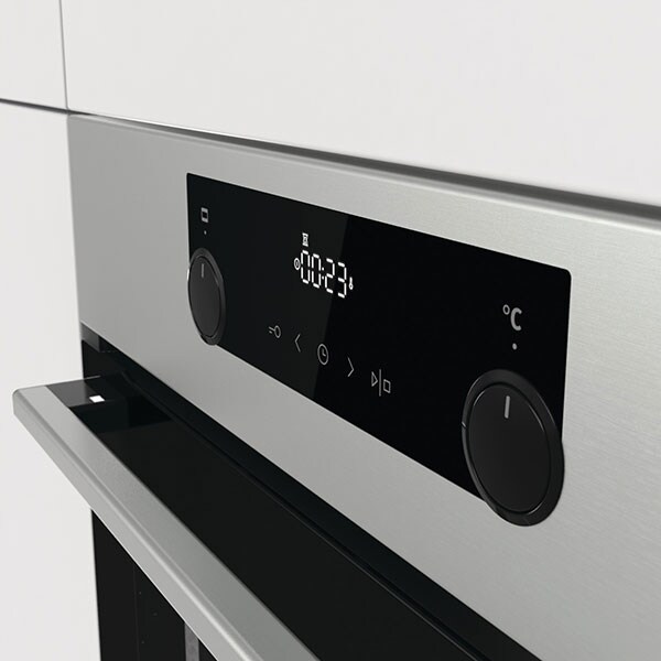 Cuptor incorporabil GORENJE BP737EX, Electric, Autocuratare pirolitica, 70 l, Clasa A+, negru-inox