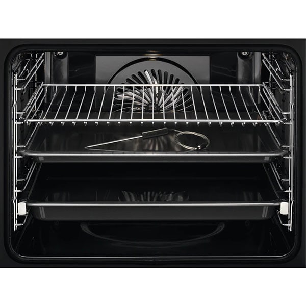 Cuptor incorporabil AEG SenseCook BPE748380B, Electric, Autocuratare pirolitica, 71 l, Clasa A++, Wi-Fi, negru