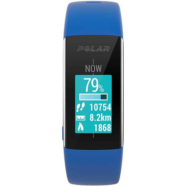 Bratara fitness POLAR A360, Android/iOS, Medium, albastru