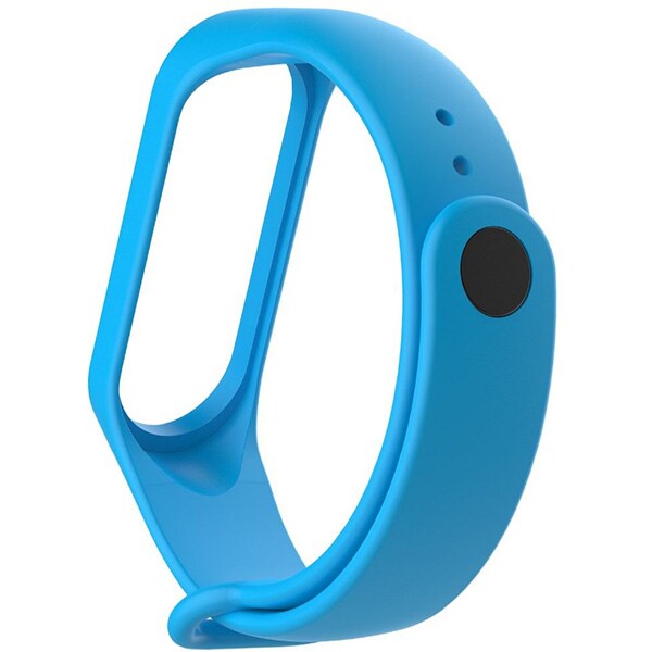 Bratara pentru XIAOMI Mi Band 3 / Mi Band 4 MYD4127TY, silicon, albastru deschis