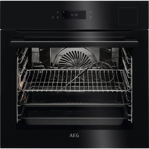 Cuptor incorporabil AEG SteamPro BSE798380B, Electric, Gatire cu abur, 70 l, Clasa A++, Wi-Fi, negru