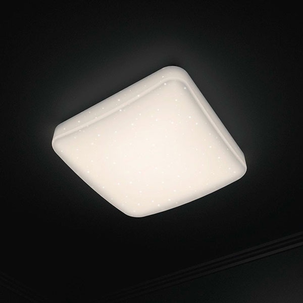 Plafoniera LED Smart HAMA 176546, 10W, 1500lm, Wi-Fi, lumina variabila, alb