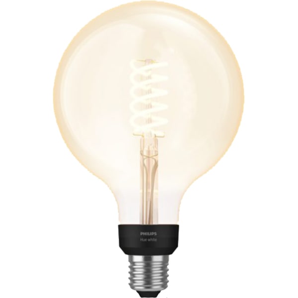 Bec LED Smart PHILIPS Hue 8719514279131, E27, 7W, 550lm, Bluetooth, Dimabil, lumina calda, compatibil Alexa, Google Assistant