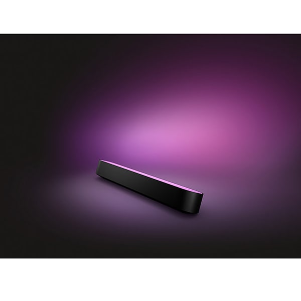 Pachet lampi inteligente PHILIPS Hue Play 8718696170724, lumina RGB, 6.6W, negru, 2 buc