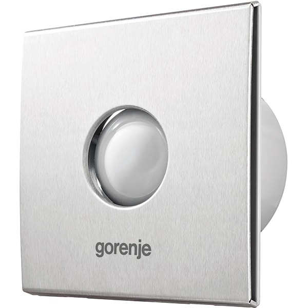 Ventilator baie extractor GORENJE BVX150SHS, 25W, 210mc/h, 145mm, Timer, Senzor umiditate, inox