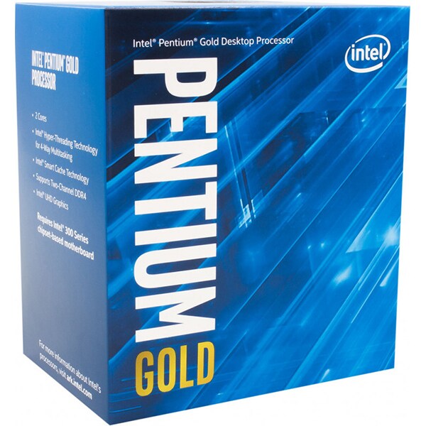 Procesor Intel Pentium Gold G5400 3.7GHz, Socket 1151, BX80684G5400