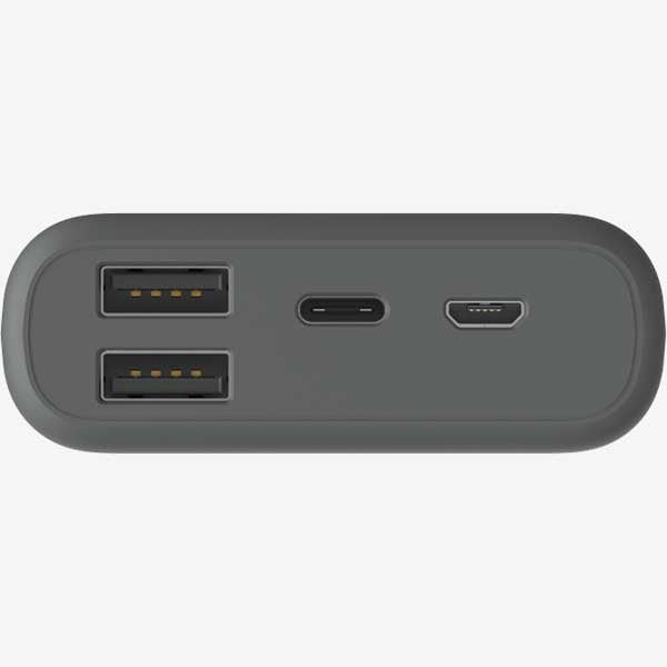 Baterie externa HAMA Supreme 10HD 201668, 10000mAh, 1xUSB-C, 2xUSB-A, 1xMicroUSB, gri