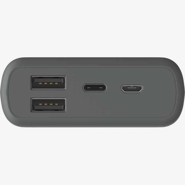 Baterie externa HAMA Supreme 20HD 201669, 20000mAh, 1xUSB-C, 2xUSB-A, 1xMicroUSB, gri