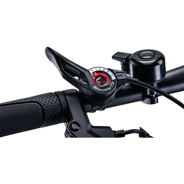 Bicicleta asistata electric MYRIA Road Traveller TNT-5, roata 20", motor 250W, viteza max 24.9 Km/h, negru