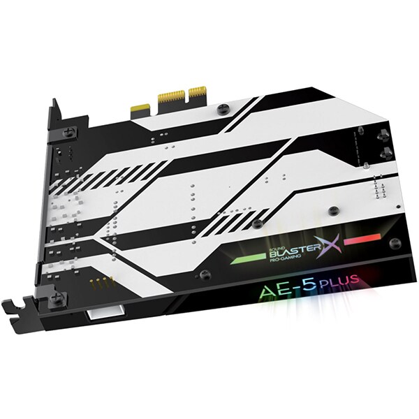 Placa de sunet CREATIVE Sound BlasterX AE-5 Plus, 7.1, PCI-E