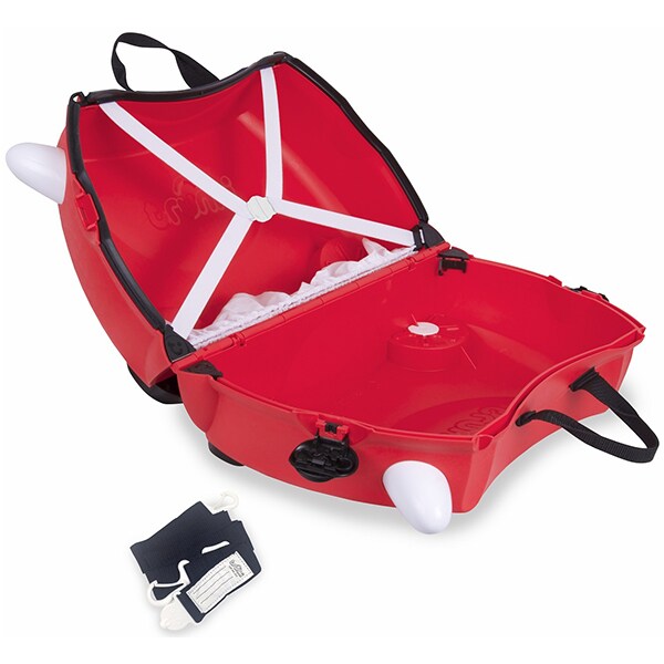 Troler copii TRUNKI Boris London Bus, 46 cm, rosu