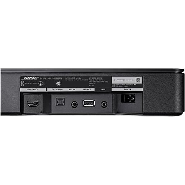 Soundbar BOSE TV Speaker, 2.0, Bluetooth, negru