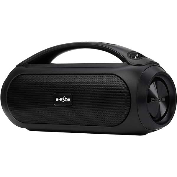 Boxa portabila E-BODA The Vibe 410, Bluetooth, USB, Radio FM, IPX5, negru