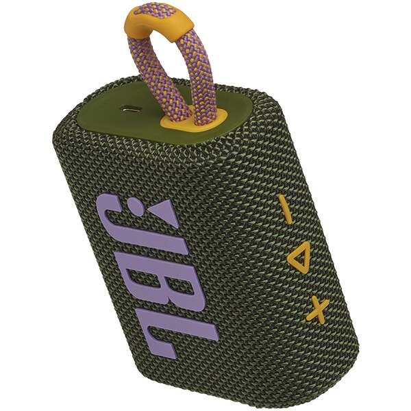 Boxa portabila JBL Go 3, Bluetooth, Waterproof, verde