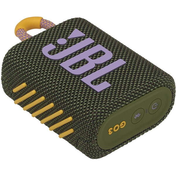 Boxa portabila JBL Go 3, Bluetooth, Waterproof, verde
