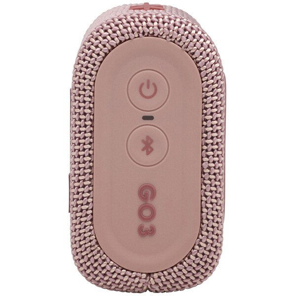 Boxa portabila JBL Go 3, Bluetooth, Waterproof, roz