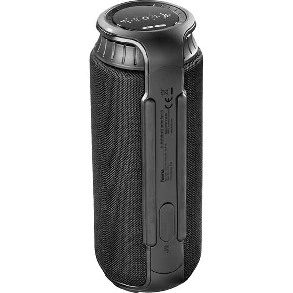 Boxa portabila HAMA Pipe 2.0, 24W, Bluetooth, IPX4, negru