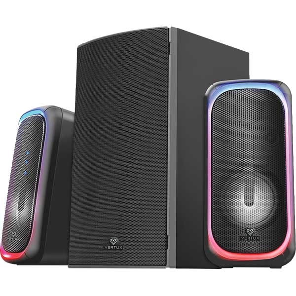 Boxe Gaming VERTUX SonicThunder-50, 2.0, 50W, Bluetooth, negru