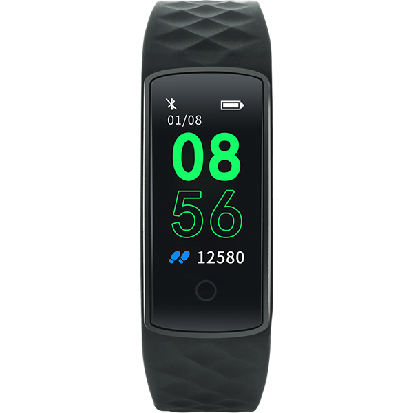 Bratara fitness CANYON CNE-SB11BB, Android/iOS, silicon, negru