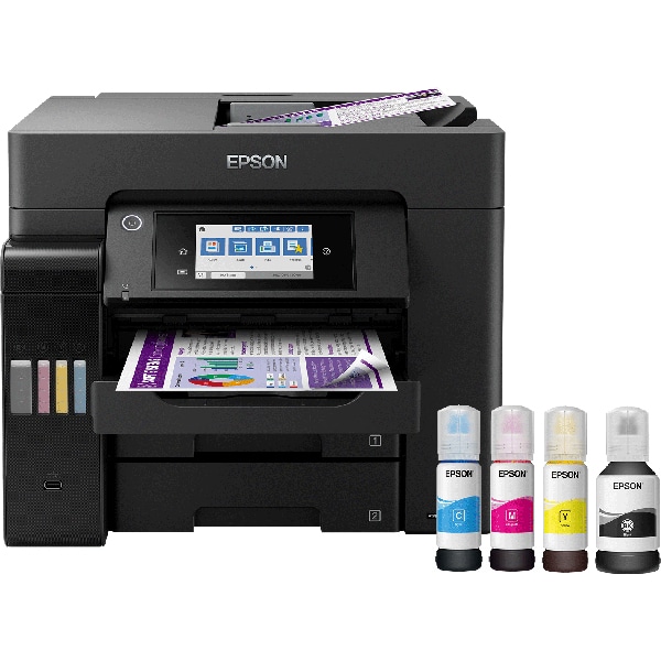 Multifunctional inkjet color EPSON EcoTank L6570, A4, USB, Wi-Fi, Retea, Fax