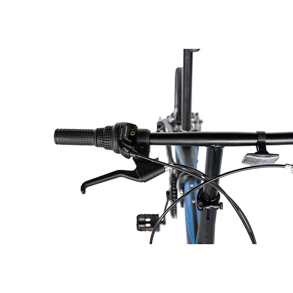 Bicicleta pliabila CARPAT C2052C, 20", cadru aluminiu, negru-albastru