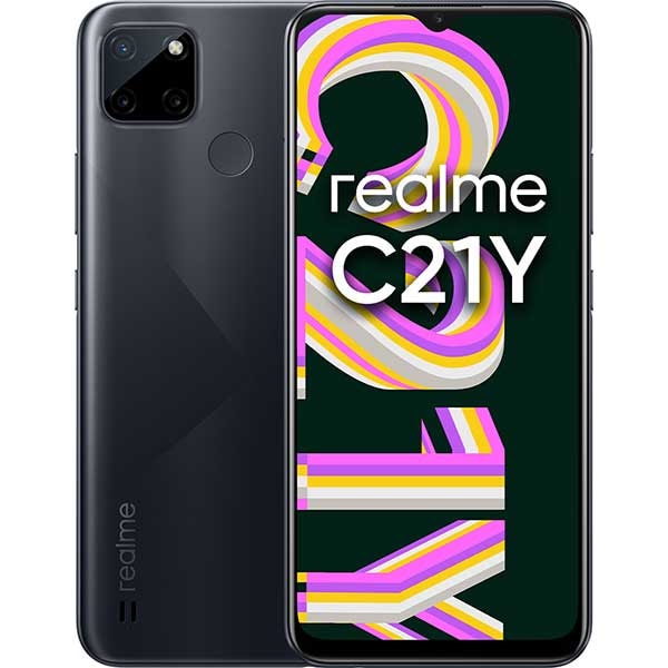 Telefon REALME C21Y, 64GB, 4GB RAM, Dual Sim, Cross Black