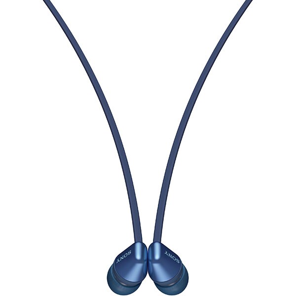 Casti SONY WIC310, Bluetooth, In-Ear, Microfon, albastru