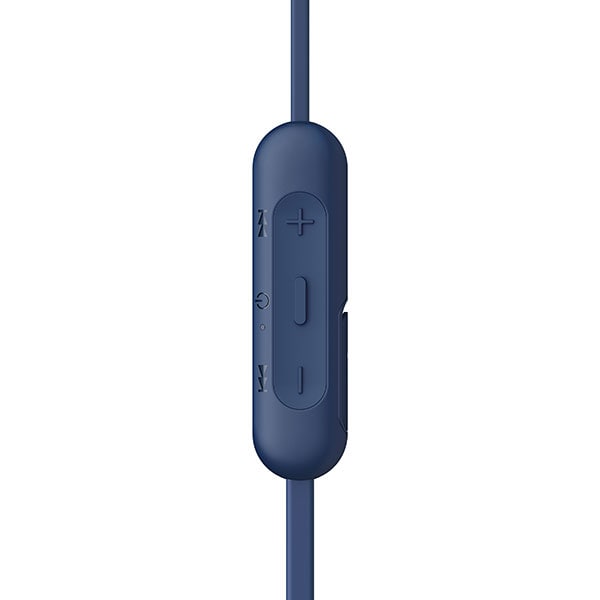 Casti SONY WIC310, Bluetooth, In-Ear, Microfon, albastru