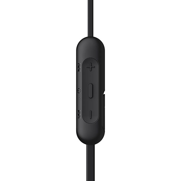 Casti SONY WIC310, Bluetooth, In-Ear, Microfon, negru