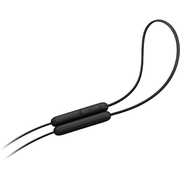 Casti SONY WIC310, Bluetooth, In-Ear, Microfon, negru