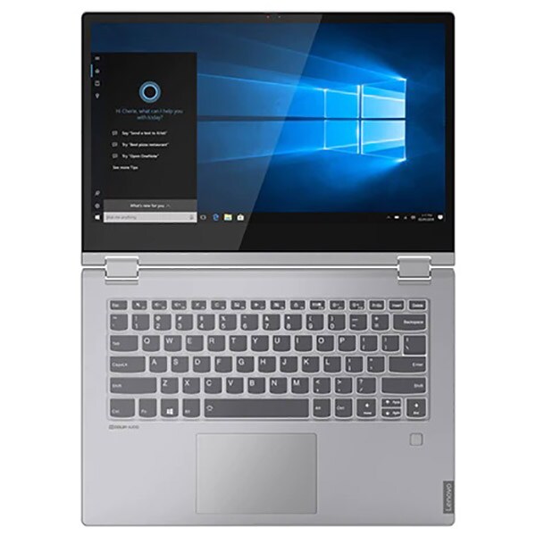 Laptop 2 in 1 LENOVO IdeaPad C340-15IIL, Intel Core i5-1035G1 pana la 3.6GHz, 15.6" Full HD Touch, 8GB, SSD 1TB, Intel UHD Graphics, Windows 10 Home S, gri