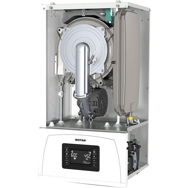 Centrala termica pe gaz in condensare MOTAN Condens 100, 25 kW, alb