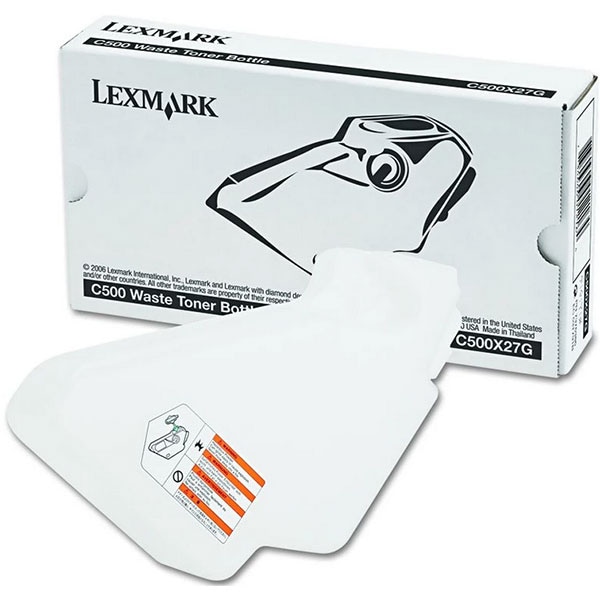 Recipient toner rezidual original LEXMARK C500X27G