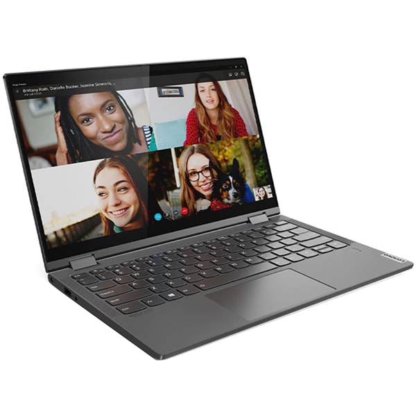 Laptop 2 in 1 LENOVO Yoga C640-13IML, Intel Core i5-10210U pana la 4.2GHz, 13.3" Full HD Touch, 8GB, SSD 256GB, Intel UHD Graphics, Windows 10 Home S, Iron Grey